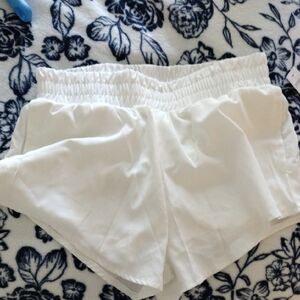 Hippie Rose High Waist White Shorts